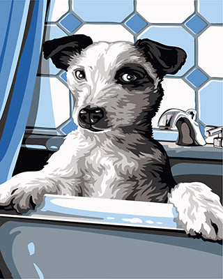 Hund & Katze Malen nach Zahlen GX26538