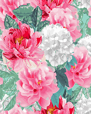 Blume Malen nach Zahlen GX26955
