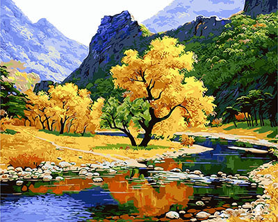 Natur Malen nach Zahlen GX29316
