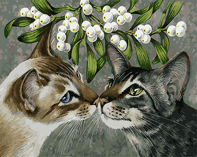 Hund & Katze Malen nach Zahlen GX29321