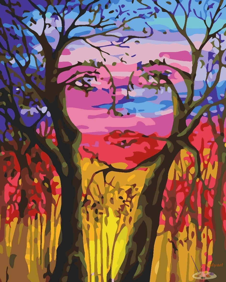 Fantasie Malen nach Zahlen JW392