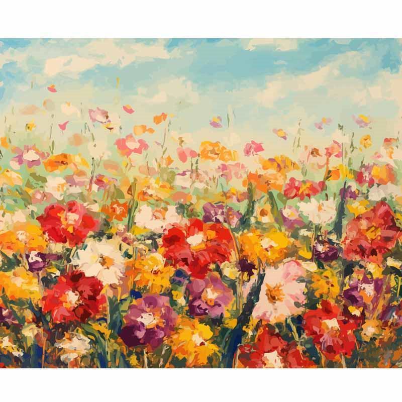 Blume Malen nach Zahlen OTP3452
